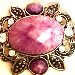 NWOT ADJUSTABLE COSTUME STATEMENT COCKTAIL RING